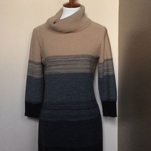 Nina Leonard Lennie Ombré sweater dress